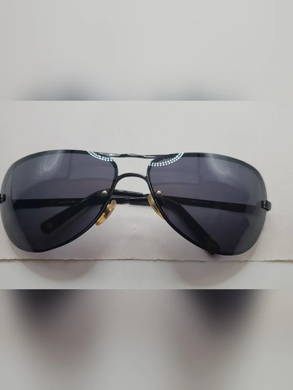 Black Aviator Style Sunglasses